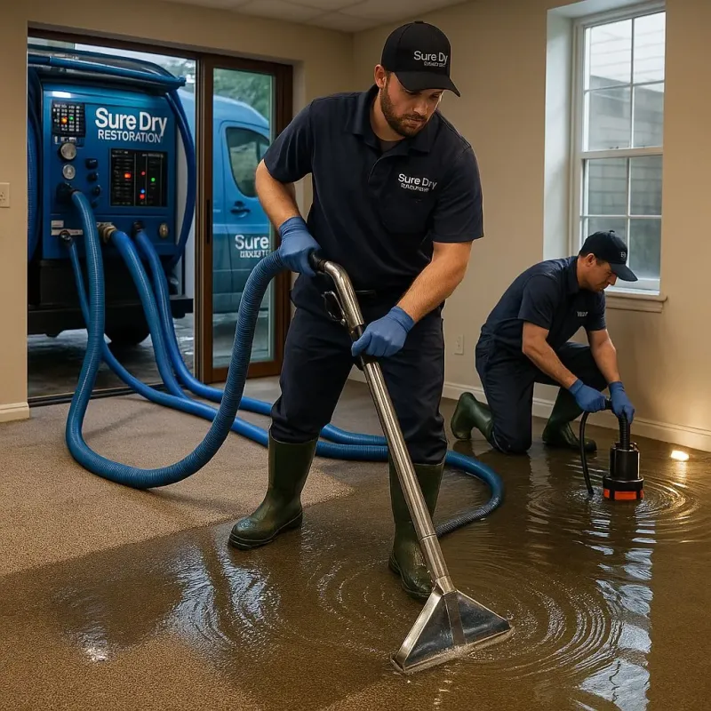 Water Extraction and Removal process in Marinette, WI